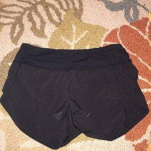 Lulu lemon running shorts